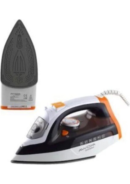Steamplus 1715 Siyah Turuncu 2600 W Ütü