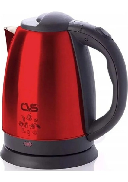 Dn 00011 Kırmızı Burgaz Çelik Kettle (Hürsan)