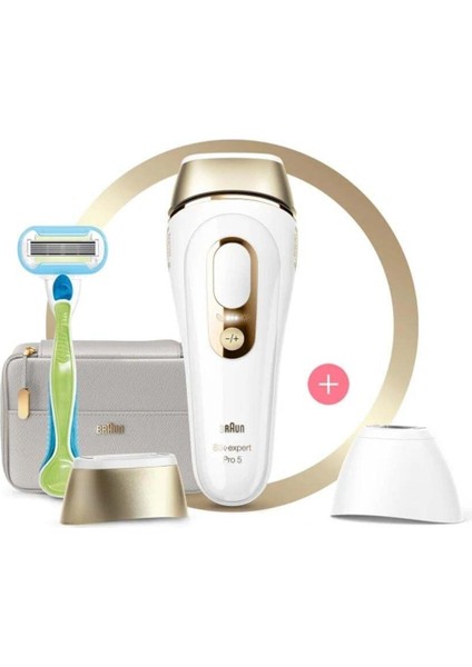 PL5154 Silk Expert Pro 5 Ipl Epilasyon Cihazı (2 Başlıklı + Çanta)