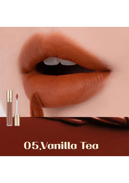 Kadife Görünüm Sağlayan Milk Tea Velvet Tint Vanilla Tea