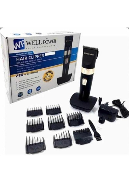 Well Power WP-8460 Profesyonel Saç Sakal Tıraş Makinesi