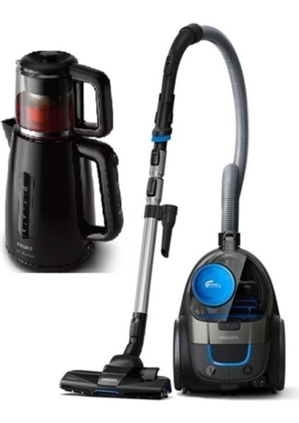 FC-9332/07 Powerpro City Süpürge + HD-7301/00 Elektrikli Çay Makinesi Hediyeli fiyatları