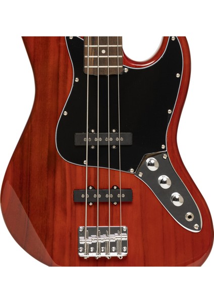 4 Telli Bass Gitar Kırmızı SBJ-30STF Red