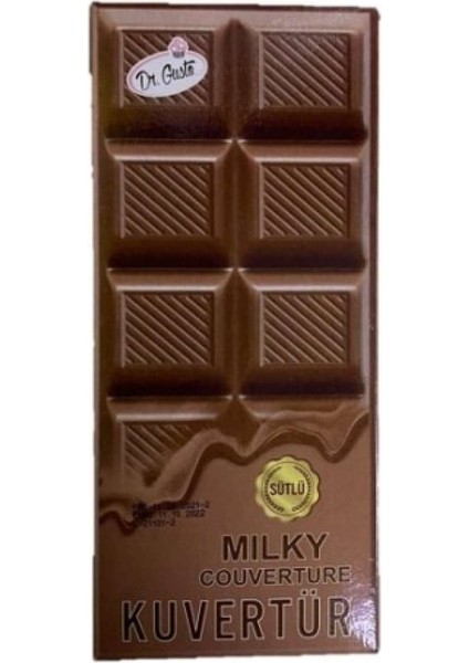 Sütlü Kuvertur Çikolata 200 gr