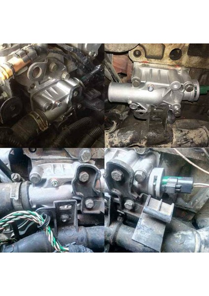 Peugeot Partner 206/207/307/308/1007 Citroen C2 C3 C4 Için Konut 1336.Z0 1336Z0 ile Araba Motor Soğutma Suyu Termostatı (Yurt Dışından)