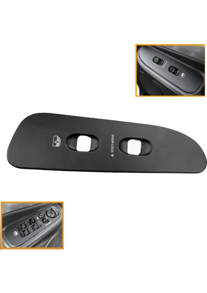 Araba Arka Yolcu Pozisyonu Pencere Kaldırma Anahtarı Panel Çerçevesi Dodge Ram 2002-2008 Lhd 5HZ72XDVAB 5HZ72XDVAC (Yurt Dışından)