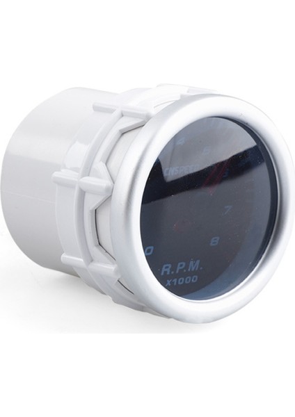 Cnspeed 2 Inç 52MM Oto Araba Takometre Tako Ölçer 0-8000 Rpm 12 V Evrensel Araba Motor Beyaz LED Metre Pointer Rpm (Yurt Dışından)