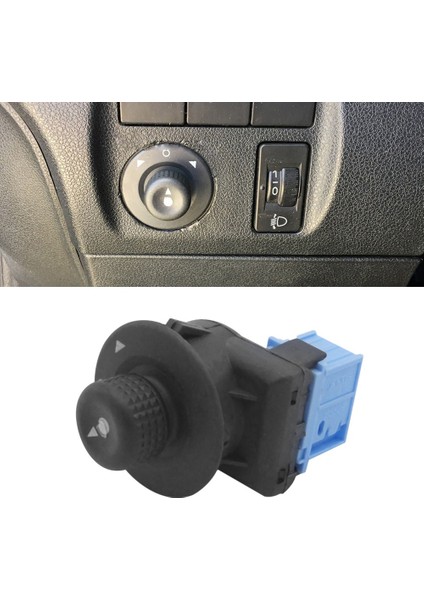 Araba Elektrikli Dikiz Aynası Kontrol Anahtarı Düğmesi Dikiz Aynası Topuzu Anahtarı Citroen C3 11PIN 6545.KS 6545KS (Yurt Dışından)
