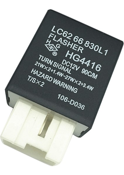 LC6266830 Mazda Famılıa 323 Protege Mıata Mpv Için Dönüş Sinyalleri Tehlike Flaşör Rölesi (Yurt Dışından)
