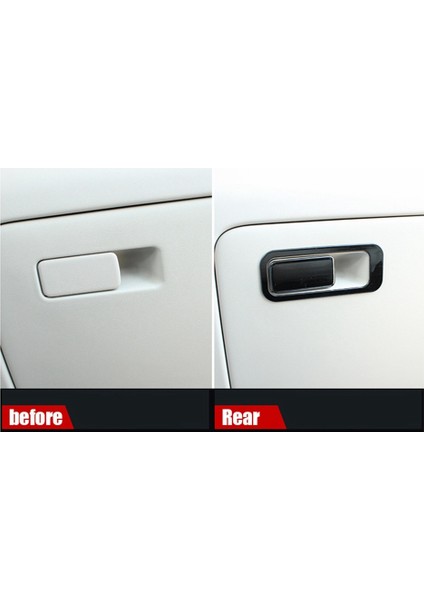 Siyah Eldiven Saklama Kutusu Kol Dayama Kolu Payetler Kapak Trim Için Hyundai Tucson Nx4 2021 2022 (Yurt Dışından)
