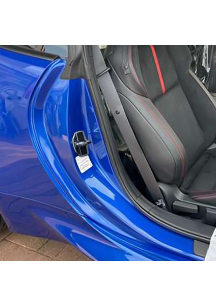 2 Takım Trd Kapı Sabitleyici Kapı Kilidi Koruyucu Sürgüler Stoper Kapakları Subaru Brz Xv Forester Legacy Outback Wrx (Yurt Dışından)