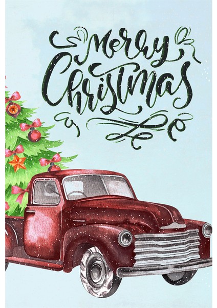 Pamuklu Dokuma ve Kaymaz Taban, Şönil, Ince, Yıkanabilir, Dekoratif Modern Yılbaşı Desenli Halı fırsatları