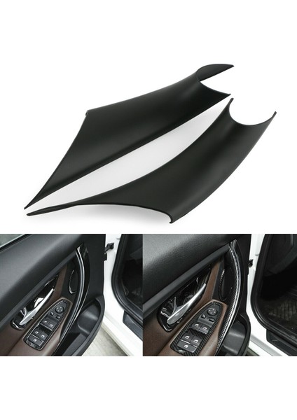 Kapı Çekme Kolu Kapakları Ön Sıra Kapı Kolu Taşıyıcı Ayar Kapağı Iç Kapı Çekme-Bmw F30 F35 3 4 Serisi Araba Styling (Yurt Dışından)