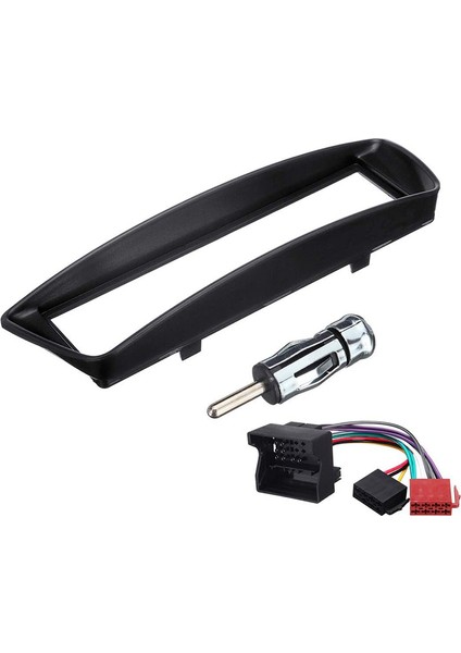 Araba Radyo Fasya Paneli Çerçeve 1 Din CD DVD Dash Ses Iç Kapak Trim Citroen C1 Toyota Aygo Için Peugeot 107 (Yurt Dışından)