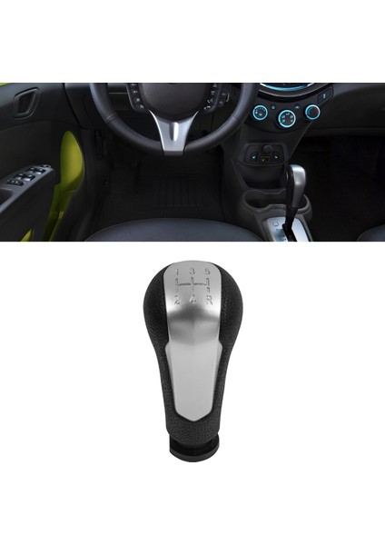 Chevrolet Spark 2011-2016 Gümüş Için 5 Hız Vites Topuzu Kolu Vites Kolu Çubuğu (Yurt Dışından)