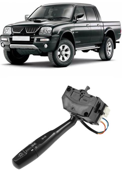 Yeni MR459877 Dönüş Sinyali Anahtarı Başkanı Işık Lambası Dimmer Anahtarı Mitsubishi Lhd L200 1996-2007 K60 K70 (Yurt Dışından)