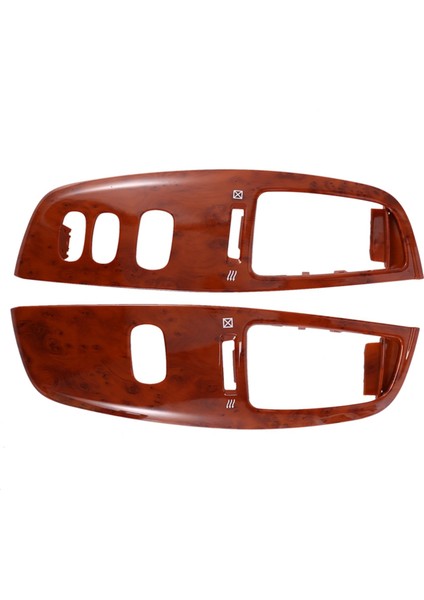 Araba Iç Dashboard Hava Firar Çerçevesi Toyota Land Cruiser 100 LC100 FJ100 97-07 Klima Çıkışı Ahşap Tahıl (Yurt Dışından)
