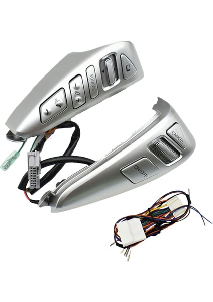 Araba Direksiyon Anahtarı Düğmesi Cruise Control Düğmesi Nissan Tııda Sentra Livina Sunny Almera 25550-3DA6A (Yurt Dışından)