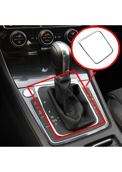 Araba Dsg Dişli Çerçeve Braketi Daire At Vites Sopa Vites Topuzu Çerçeve Trim 5GG713203A Golf 7 7.5 Golf R 2008-2013 (Yurt Dışından)