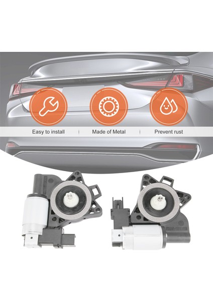 Sol + Sağ Elektrikli Cam Regülatörü Elektrikli Asansör Motoru Mazda 3 6 Için Cx-7 Cx-9 Rx-8 742-801 742-802 (Yurt Dışından)