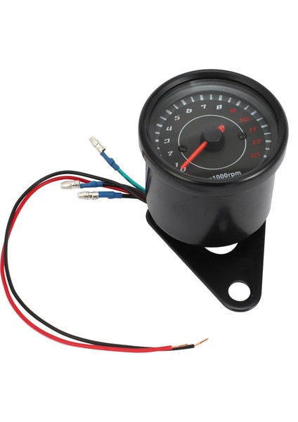 Dijital Elektronik Indüksiyon IP65 LED Aydınlatmalı Evrensel Motosiklet Kilometre Saati Ölçer Sayacı 13 K Rpm Vites Takometre Ölçer (Yurt Dışından)