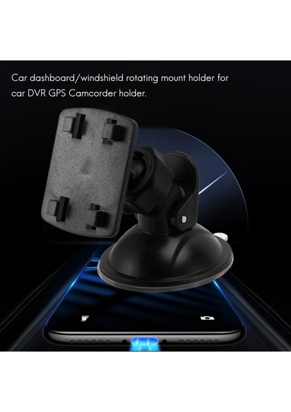 Araç Içi Kamera Tutucu Için Araç Vantuzu Ön Camda ve Gösterge Panelinde Araç Video Kaydedici 5 Tip Adaptör ile Sürüş Için 360 Derece Açı Görünümü Dvr Kamera Kamera Gps (Yurt Dışından) fiyatları