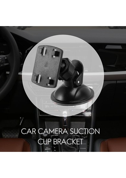 Araç Içi Kamera Tutucu Için Araç Vantuzu Ön Camda ve Gösterge Panelinde Araç Video Kaydedici 5 Tip Adaptör ile Sürüş Için 360 Derece Açı Görünümü Dvr Kamera Kamera Gps (Yurt Dışından) indirimleri