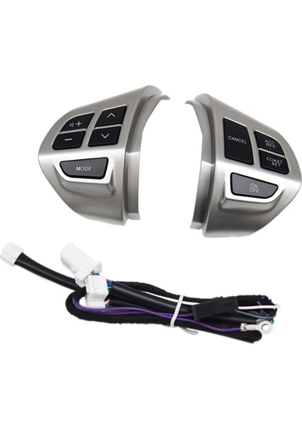 Araba Direksiyon Ses Kontrol Anahtarı Mıtsubıshı Lancer Outlander Asx 2007 2008 2009 2010 2011 Krom (Yurt Dışından)