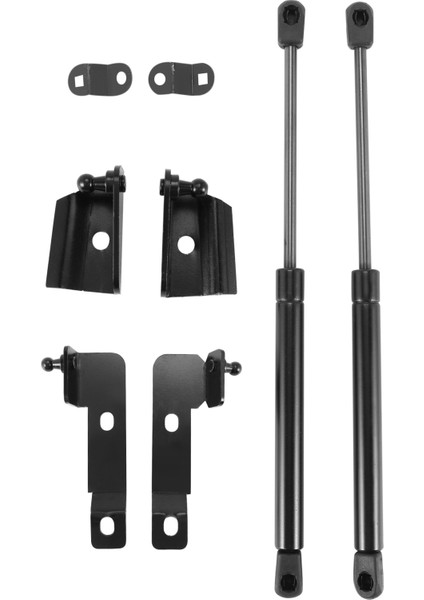 Araba Ön Kaput Kaput Kapağı Destek Kiti Gaz Struts Kaldırma Desteği Nissan Frontier Navara D40 2004-2018 Pathfinder Için (R51) (Yurt Dışından)