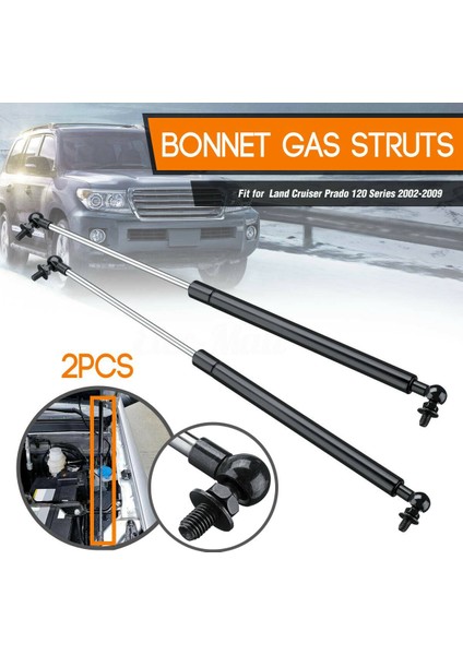 2 Adet Araba Kaput Struts Kaput Gaz Lifti Destek Amortisör Toyota Landcruiser Prado 120 Serisi 2002-2009 475MM (Yurt Dışından) fiyatları