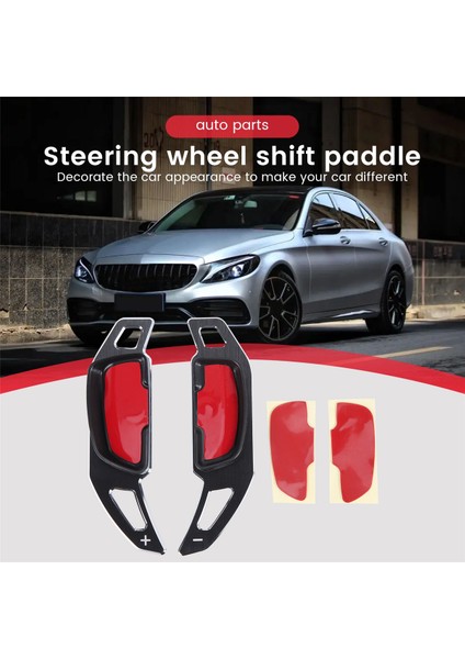Araba Aksesuarları Direksiyon Vites Paddle Uzatma Mercedes Benz C Sınıfı W205/ Glc Sınıfı X253/E Sınıfı W213/ Gle(Siyah) (Yurt Dışından) fırsatları