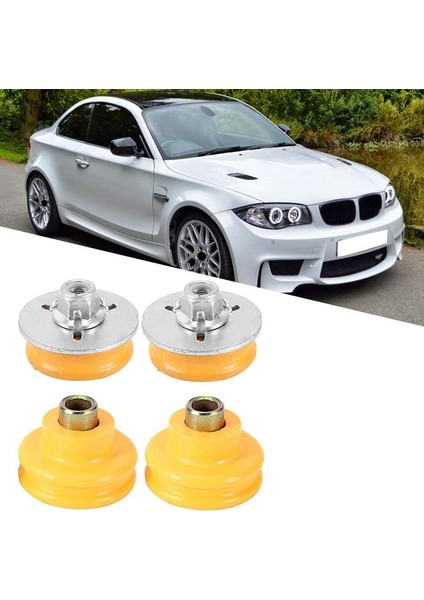 Bmw E90 E92 E82 E87 Için 4 Adet Arka Şok Montaj Kiti 33506771738 (Yurt Dışından)