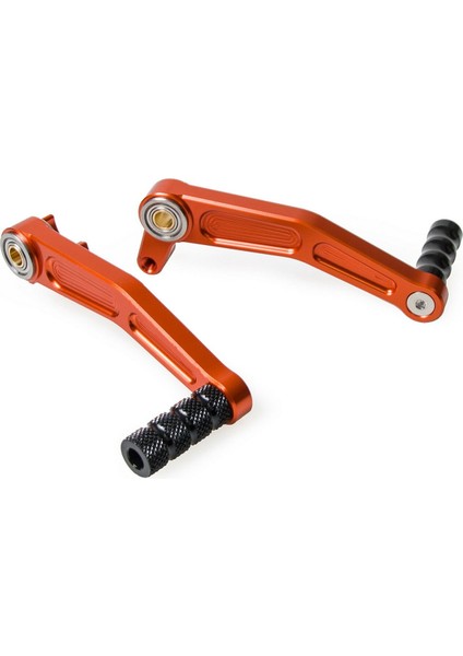 Çift Cnc Kütük Ayak Fren Pedalı Vites Kolu Ktm Duke Rc 125 200 390 2011-2016 (Yurt Dışından)
