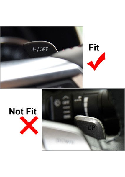 Çift Araba Direksiyon Vites Paddle Shifter Uzatma Mazda 3 6 Için Cx-3 Cx-4 Cx-5 Mx-5 (Yurt Dışından)