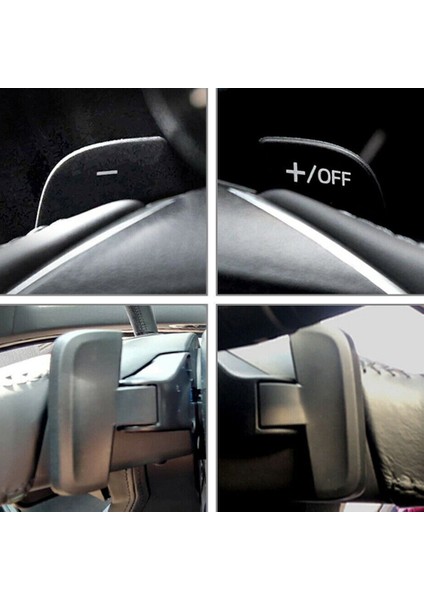 Çift Araba Direksiyon Vites Paddle Shifter Uzatma Mazda 3 6 Için Cx-3 Cx-4 Cx-5 Mx-5 (Yurt Dışından)