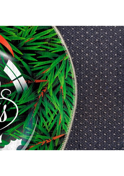 Pamuklu Dokuma ve Kaymaz Taban, Şönil, Ince, Yıkanabilir, Dekoratif Modern Yılbaşı Desenli Halı indirimleri