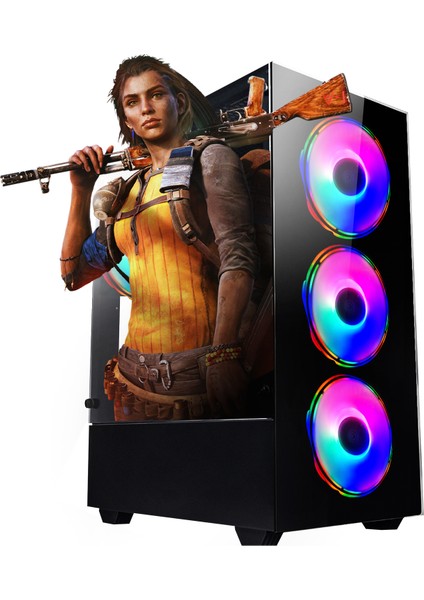 Gaming RG505-004 R5 5500 16GB Ram 256GB SSD 1tb HDD GT730/4GB Oyuncu Bilgisayarı