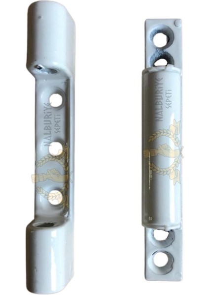 Zamak Pimapen Menteşesi Beyaz - 9.5 Cm. - 2 Adet