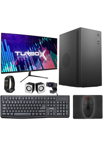 TX4991 Intel Core I7 4770 8gb Ram 512GB M.2 Nvme SSD 23.6 Fhd Freedos Masaüstü Ofis Bilgisayarı
