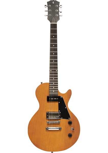 Les Poul Elektro Gitar Naturel SEL-HB90VYL