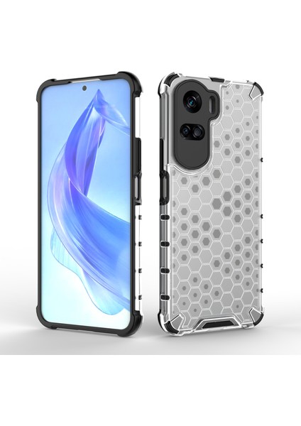 Honor 90 Lite 5g Kapak Anti-Çizelge Tpu+Pc Petek Doku Telefon Kılıfı (Yurt Dışından) fiyatları