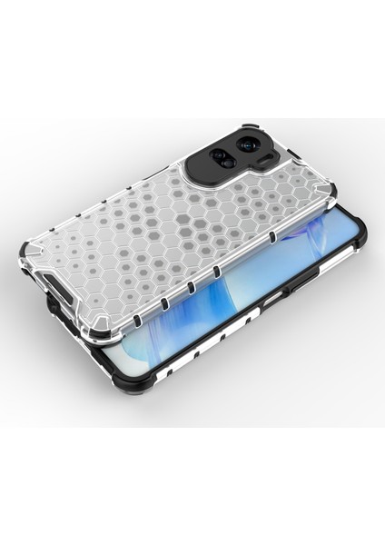 Honor 90 Lite 5g Kapak Anti-Çizelge Tpu+Pc Petek Doku Telefon Kılıfı (Yurt Dışından) modelleri