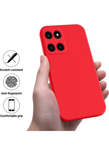 Honor X6A 4g Kasa Anti-Çizik Sıvı Silikon Cep Telefonu Koruyucu Kapağı (Yurt Dışından)