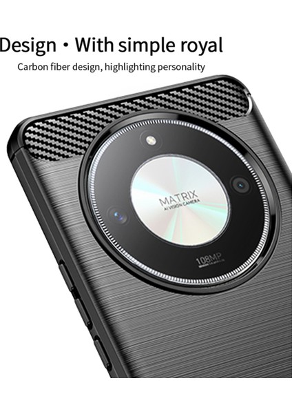 Honor X9B Karbon Fiber Dokusu Tpu Telefon Kapağı (Yurt Dışından) fırsatları