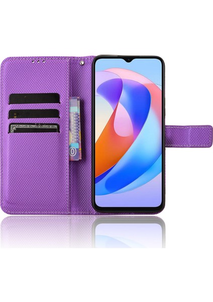 Honor X9B 5g Cüzdan Elmas Doku Deri Telefon Kapağı (Yurt Dışından) fiyatları
