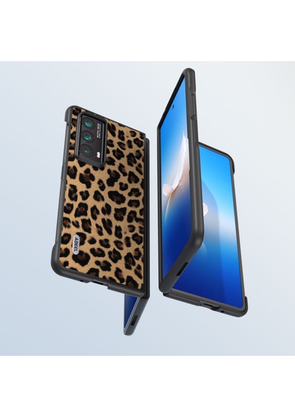 Honor Magic Vs2 5g Koruyucu Leopar Desen Telefon Geri Kapak (Yurt Dışından)