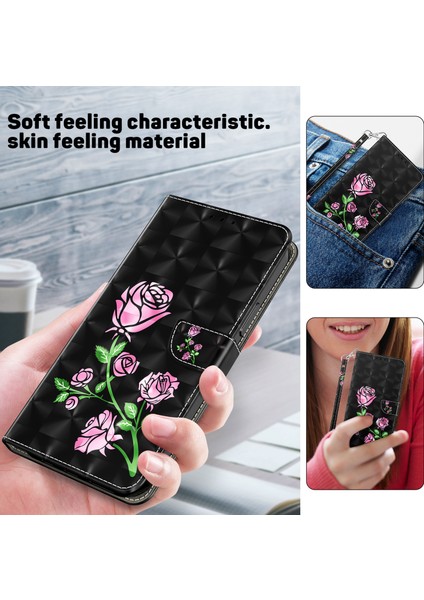 Honor 90 Lite 5g / X50I 5g Kasa Pu Deri Baskı Telefon Kapağı (Yurt Dışından) modelleri