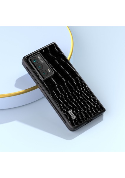 Honor Magic Vs2 5g Inek Deri Timsah Doku Telefon Kapağı (Yurt Dışından)