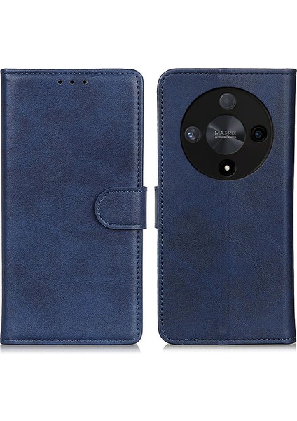 Honor X9B 5g Cowhide Doku Pu Deri Telefon Kapağı (Yurt Dışından)