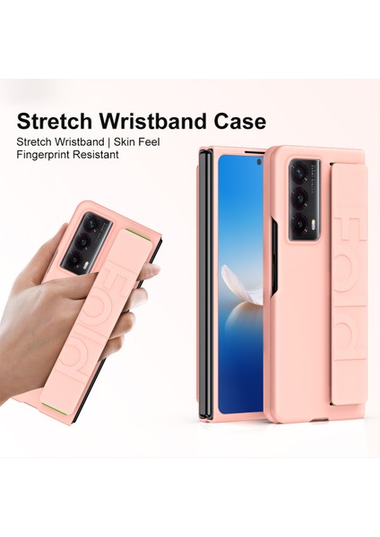 Honor Magic Vs2 5g Kauçuklu Pc Telefon Kapağı Uzatılabilir Bilek Bantlı (Yurt Dışından)